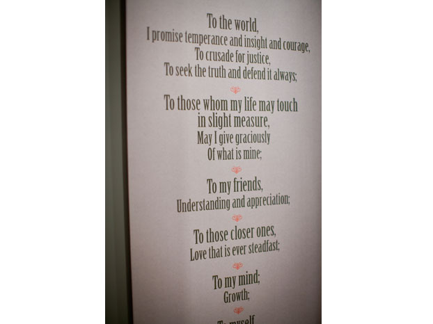 Words to the Delta Zeta Creed